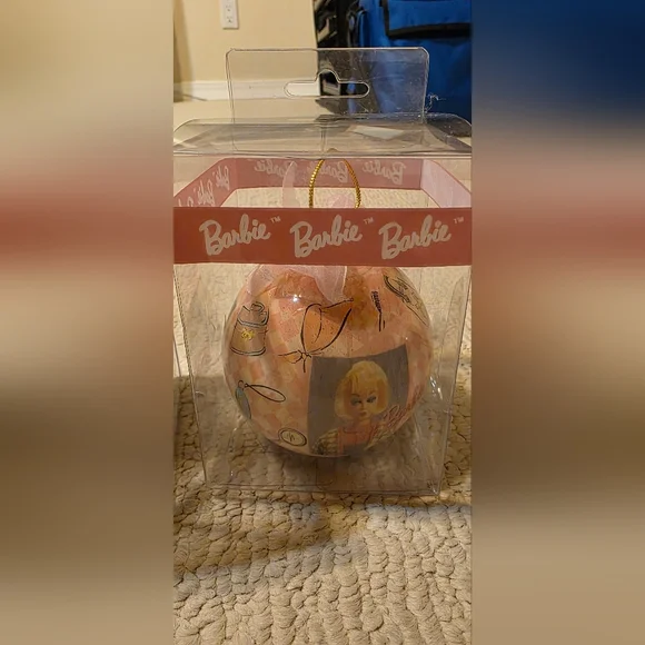 Lot Of (4) Barbie Christmas Balls, Collectible, Circa 1996, NIB - Picture 5 of 8